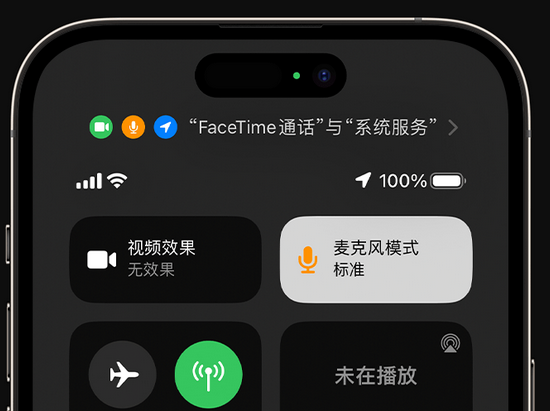 莱阳苹果授权维修网点分享iPhone在通话时让你的声音更清晰 