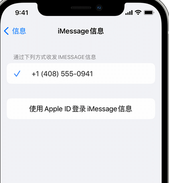 莱阳apple维修iPhone上无法正常发送iMessage信息 