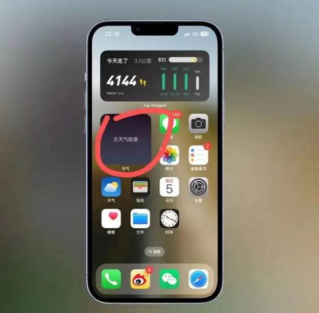 莱阳苹果手机维修分享:iOS16主屏幕天气小组件无法正常工作怎么办？ 